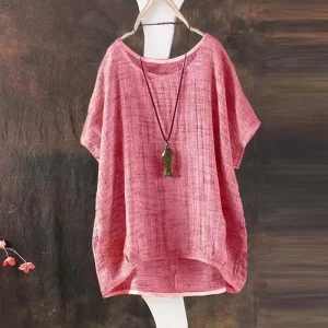 tunique casual chic rose