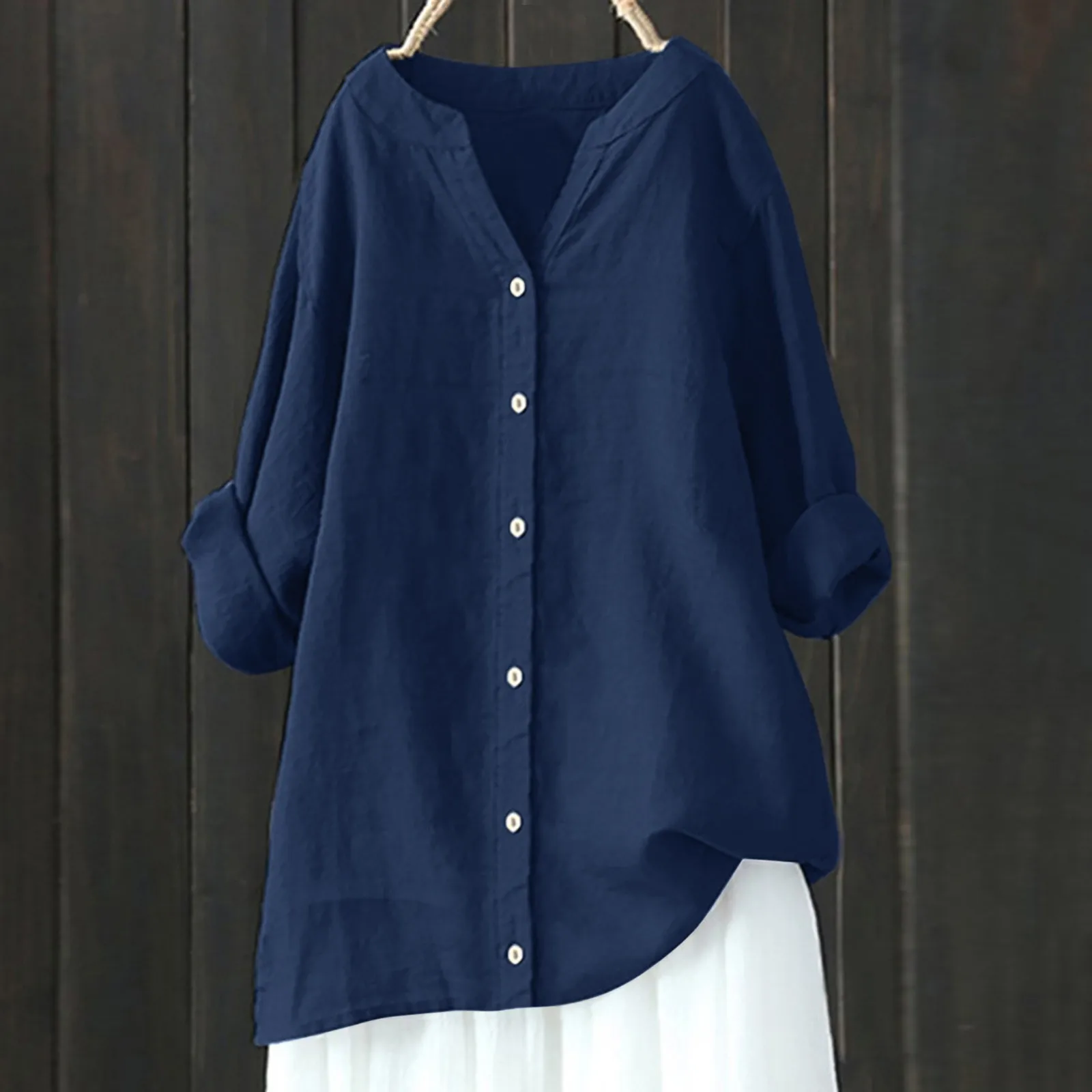 tunique chemisier bleu nuit