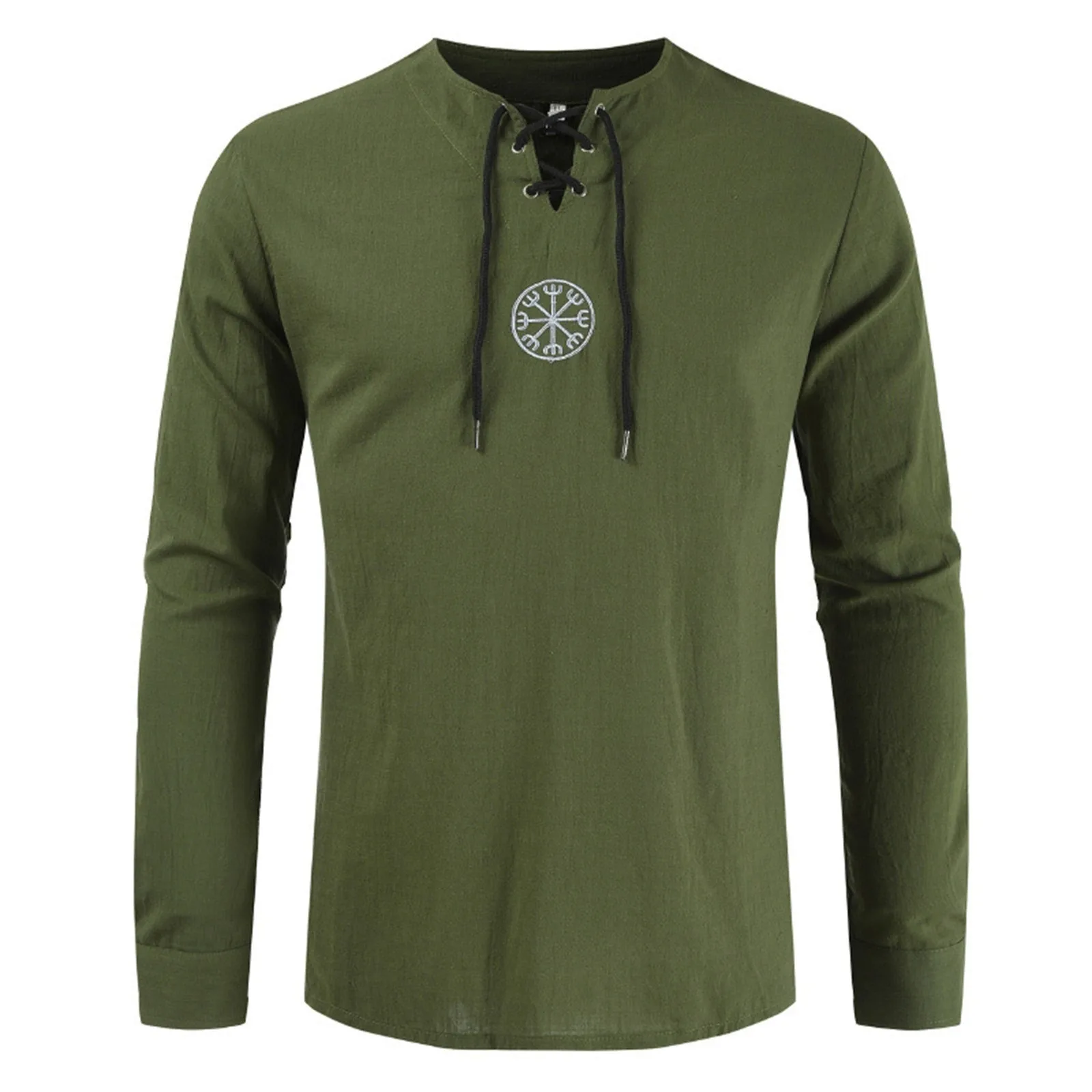 tunique homme ethnique vert