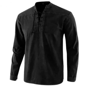 vêtement médiéval homme noir