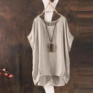 tunique longue casual chic taupe