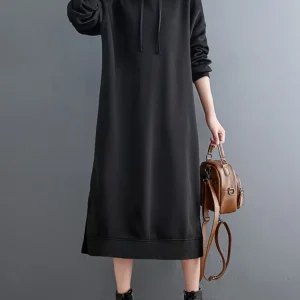 tunique pull ample noir