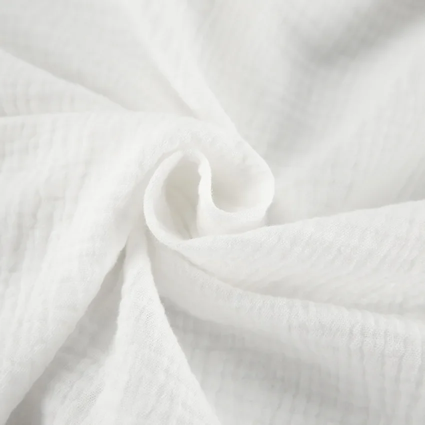 tunique manches longues en coton blanc