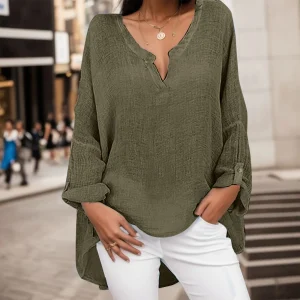 tunique longue chic vert